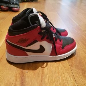 girls Marmot jacket and jordan mid 1